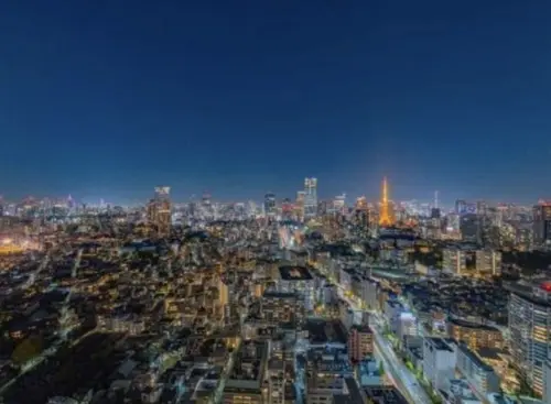 Shirokane The Sky Pent House City View 2 Bedroom Apartment