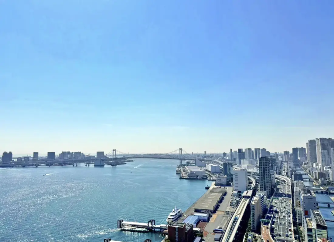 Brillia Tower Hamarikyu Ocean View Brand New 2 Bedroom Apartment
