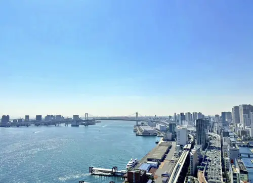 Brillia Tower Hamarikyu Ocean View Brand New 2 Bedroom Apartment