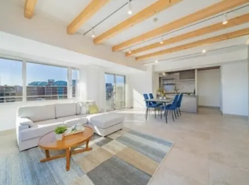 Ebisu 7 min Pent House Renovated 3 Bedroom Apartment