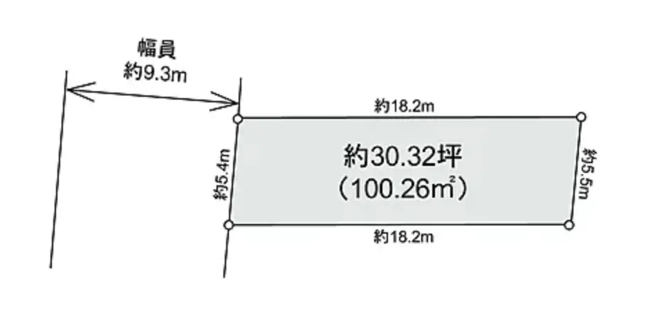 Floor plan — Ikejiriohashi 11 min Land