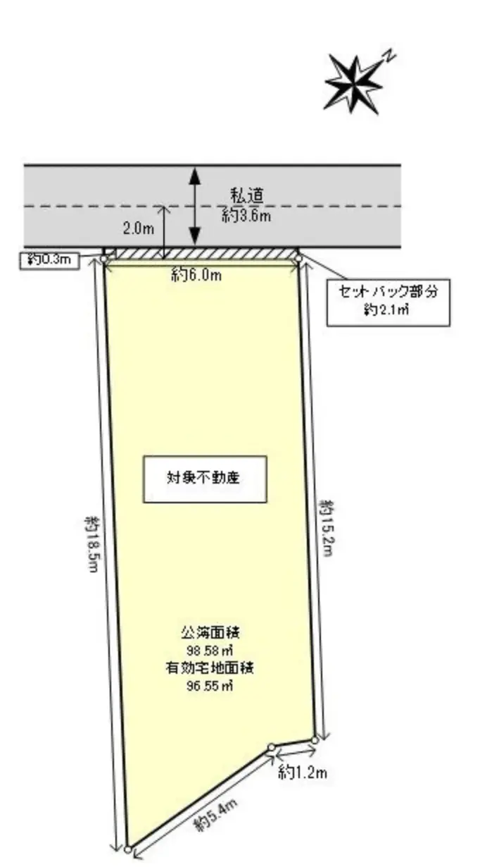 Floor plan — Gaienmae 10 min Land