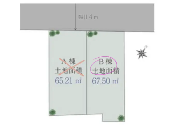 Floor plan — Shinsen 2 min Land