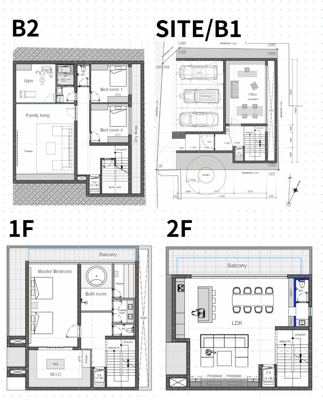 Floor plan — Shibuya 12 min Brand New Designer House