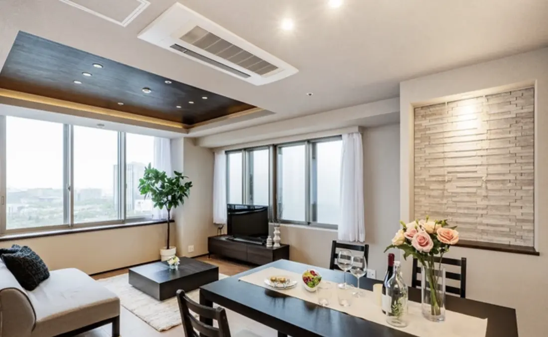 Odaiba Luxury Condo 3 Bedroom Corner Unit
