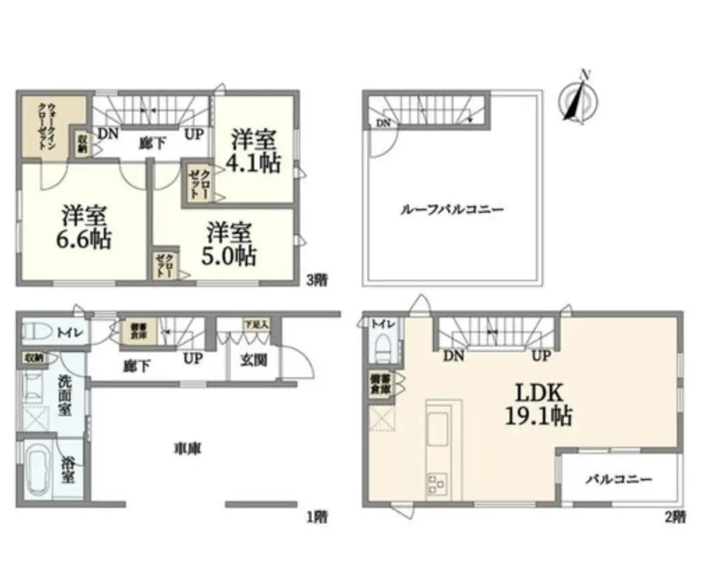 Floor plan — Kamakura Brand Hew House Close to Beach