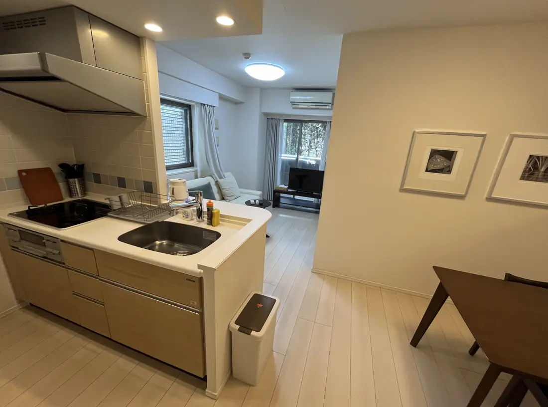 Hiroo 7 min Modern 1 Bedroom Apartment