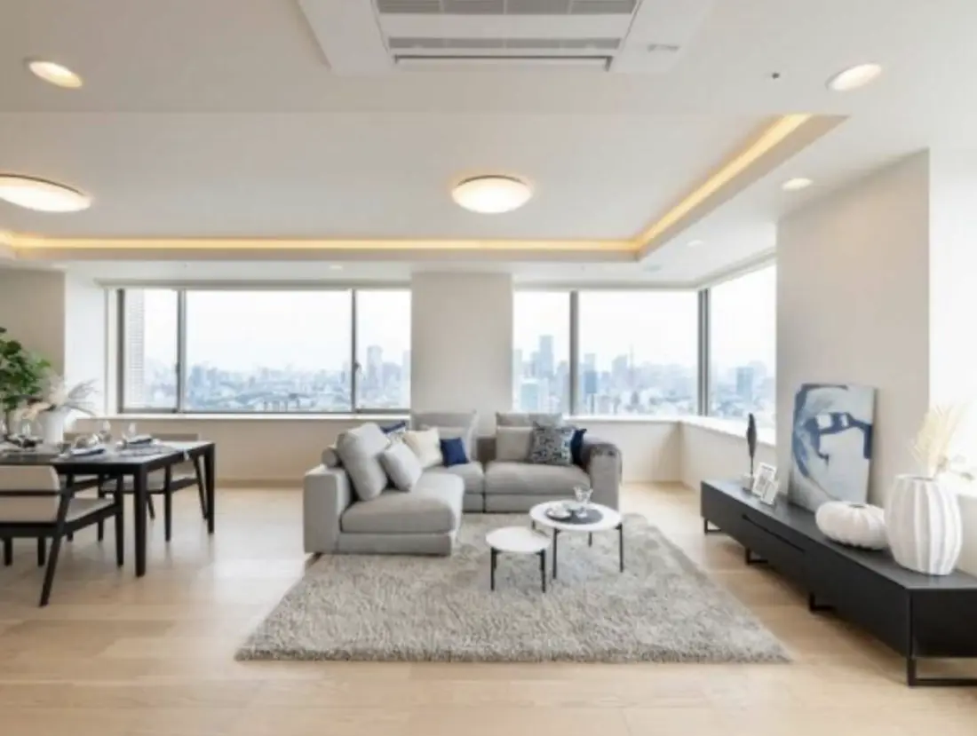 Takanawa Residence High Floor Tokyo Tower View Renovated 2 Bedroom Apartment