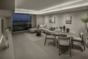 Daikanyama The Tower High Floor 2 Bedroom Tokyo Tower View — 3