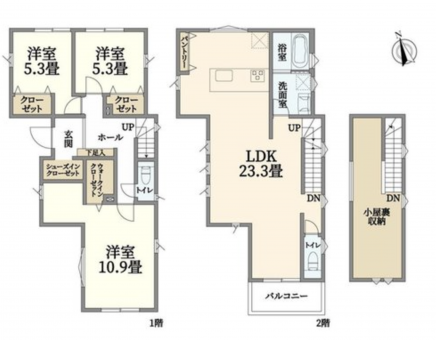 Hakuraku 7 min Brand New 3 Bedroom Wood House