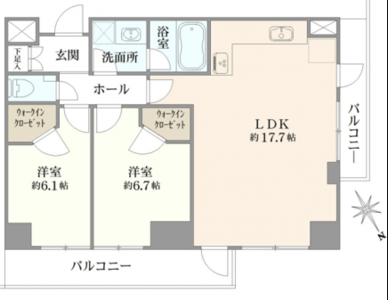 Komagome 9 min Renovated 2 Bedroom Apartment