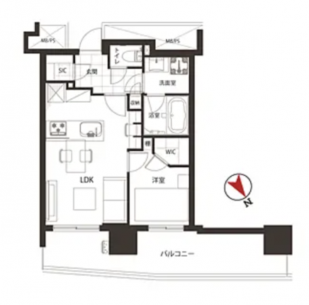 Nogizaka 3 min Renovated 1 Bedroom Apartment