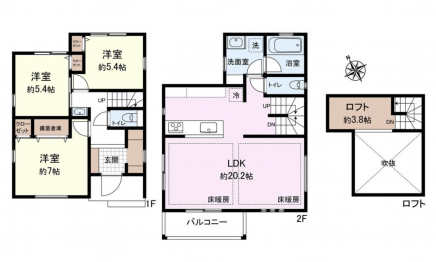 Inokashirakoen 5 min Brand New Loft 3 Bedroom Wood House