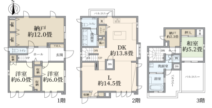 Futakotamagawa 10 min Roof Balcony Renovated 3 Bedroom Apartment