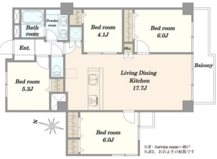 Toritsudaigaku 6 min Renovated 4 Bedroom Apartment