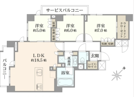 Omotesando 5 min Renovated 3 Bedroom Apartment 