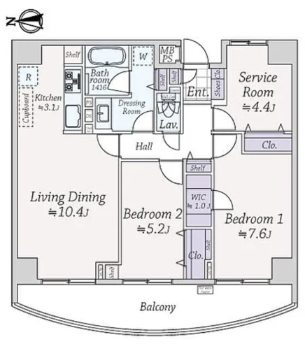 Komabatodaimae 4 min Renovated 2 Bedroom Apartment