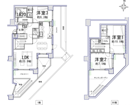 Chitosefunabashi 19 min Renovated 3 Bedroom Apartment