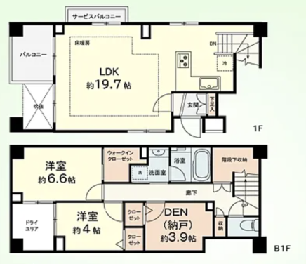 Kitashinagawa 4 min Pet OK 2 Bedroom Apartment