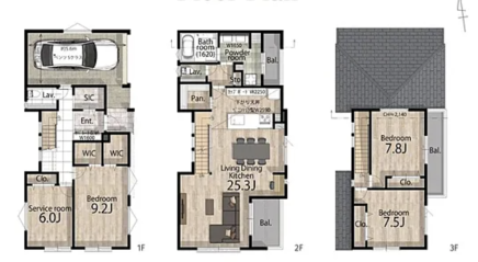 Gakugeidaigaku 9 min Brand New 3 Bedroom Wood House 