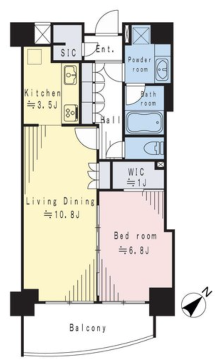 Yoyogi 3 min Renovated 1 Bedroom Apartment