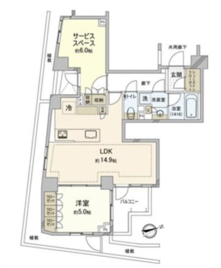 Shimokitazawa 4 min Pet OK 1 Bedroom Apartment