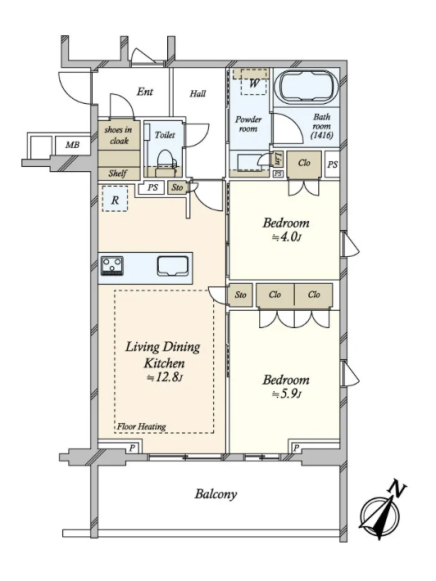 Omotesando 8 min Renovated 2 Bedroom Apartment 