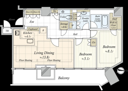 Gaienmae 8 min Renovated 2 Bedroom Aprtment