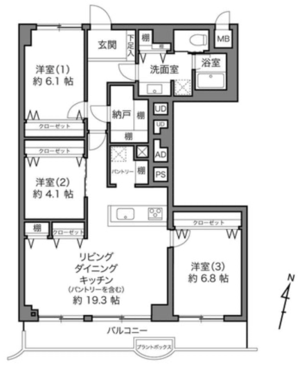 Komazawadaigaku 9 min 3 Bedroom Apartment