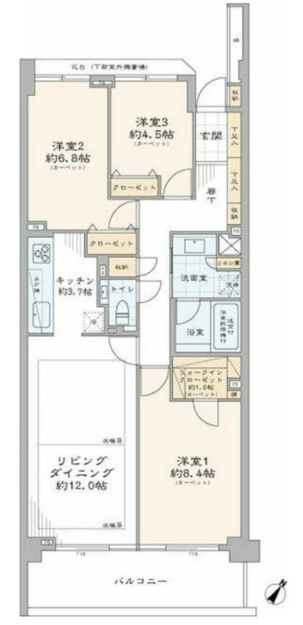 Sakurashinmachi 12 min Renovated Pent House 3 Bedroom Apartment