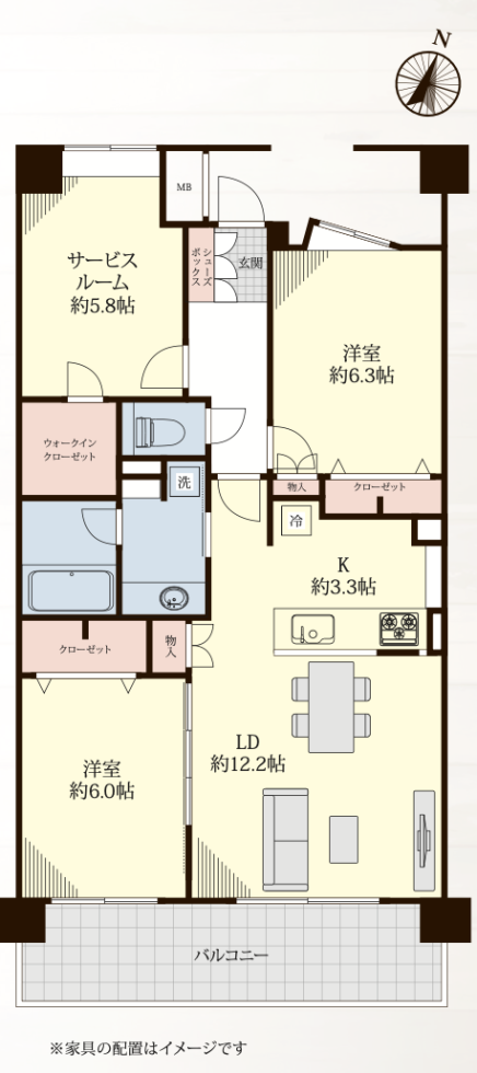 Toritsudaigaku 9 min Renovated 2 Bedroom Apartment