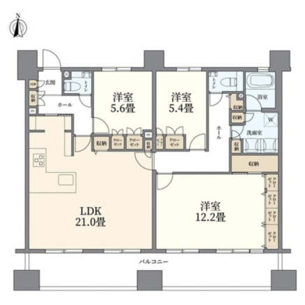 Ebisu 7 min 3 Bedroom Apartment 2 Toilet Double Sink